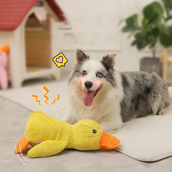 Quack-Quack Duck Dog Toy