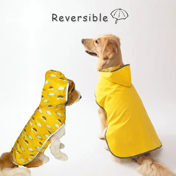 Reflective All-Weather Waterproof Dog Rain Coat