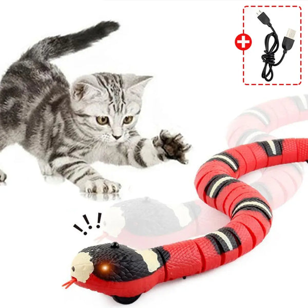 Smart Sensing Snake Interactive Cat Toy