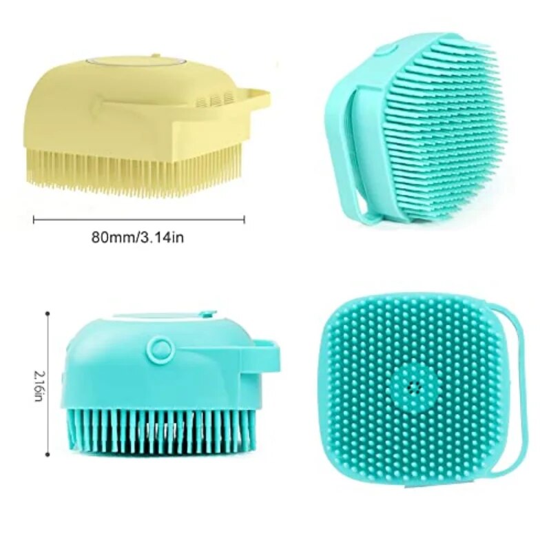 2-In-1 Dog Bath Brush