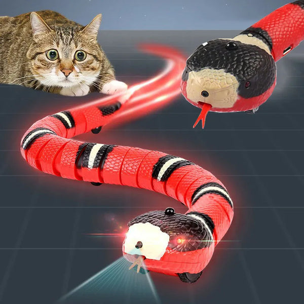 Smart Sensing Snake Interactive Cat Toy